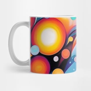 Abstract Bubbles Mug